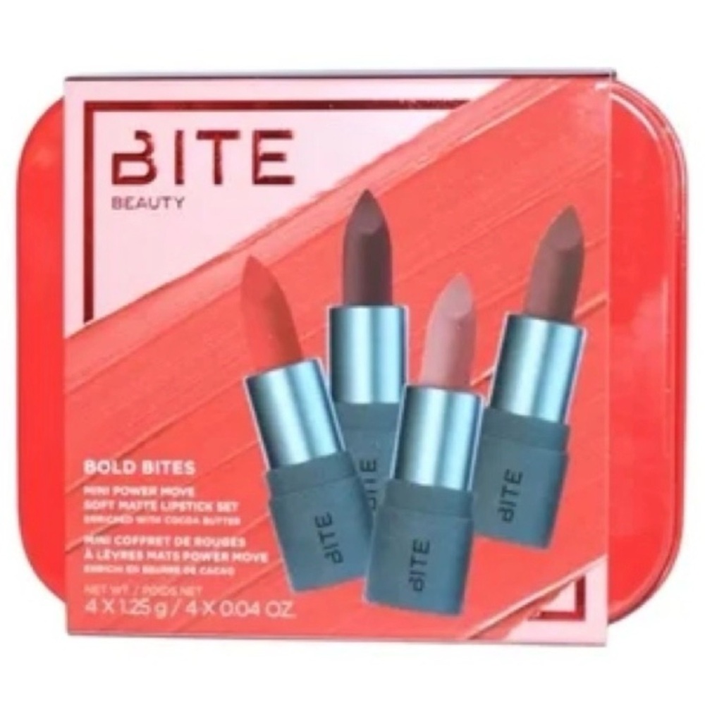 Bite Beauty Bold Bites Mini Power Move Soft Matte Lipstick Set